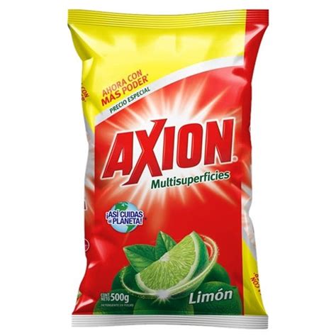 LAVATRASTES AXION POLVO LIMON 500 GR