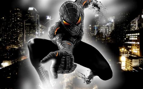Black Spiderman Iphone Wallpapers Hd Pixelstalknet