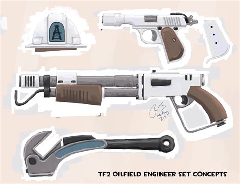Tf2 Oilfield Engineer Concepts By Elbagast On Deviantart