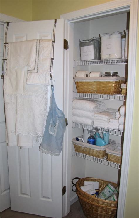 Small Linen Closet Organization Ideas Neat House Sweet Home