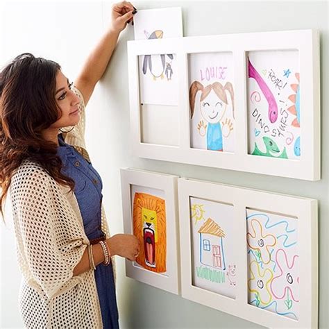 These Childrens Artwork Frames By The Articulate Gallery Are Actually