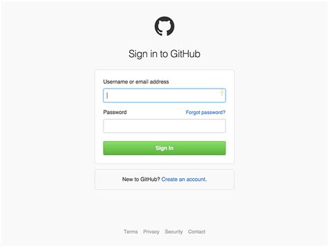 Github Login And Auth Screens By Joel Glovier For Github On Dribbble