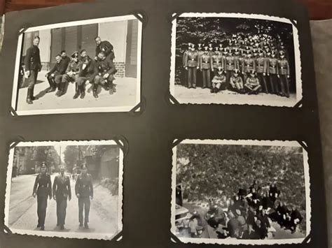 Original Ww2 German Photo Album German Wehrmacht Soldiers Album 224