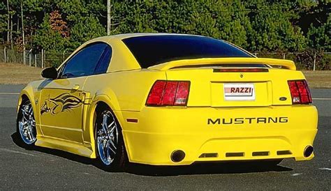 1999 2004 Ford Mustang Razzi Ground Effects Body Kit Rzi