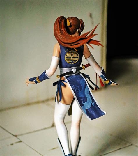 Kasumi From Dead Or Alive Universe Handmade Resin Plastic Etsy