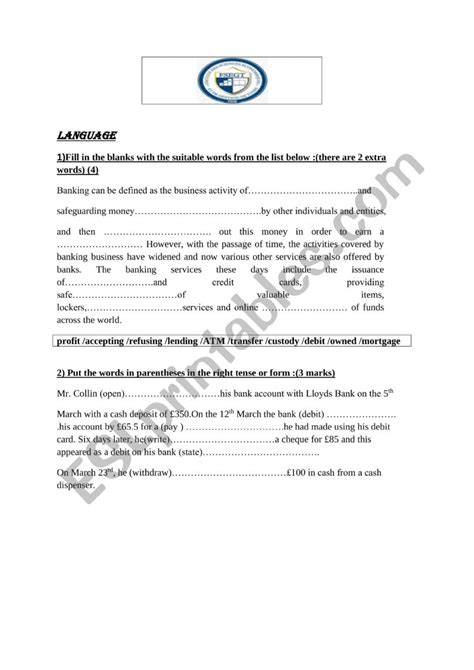 Business English Esl Worksheet By Abd Zouhour