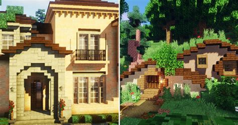 When building a house, most players tackle the challenge with a very straightforward mind. 15 Brilliant Minecraft House Ideas | Game Rant