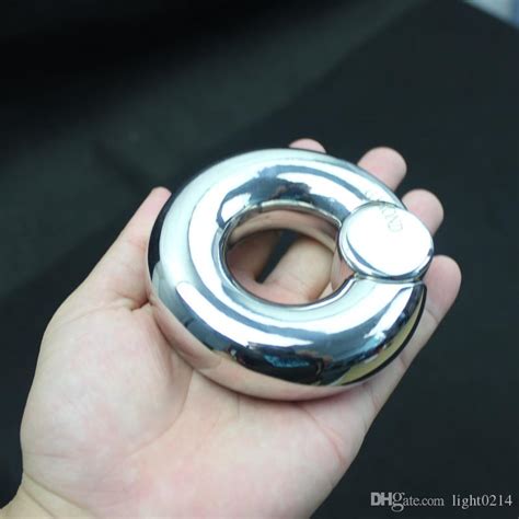 Heavy Stainless Steel Scrotal Bondage Ring Cylindrical Type Scrotal