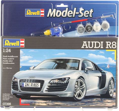 Revell Auto Set Audi R8 Bouwpakket 124