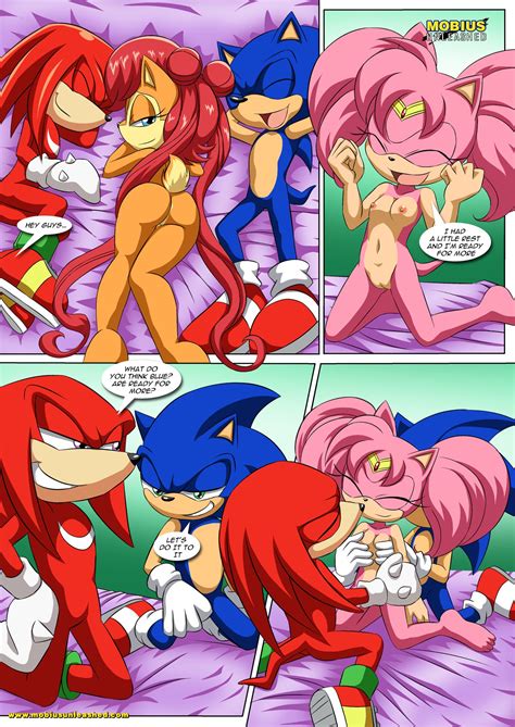 Sally Acorn Knuckles The Echidna Sonic The Hedgehog Amy Rose