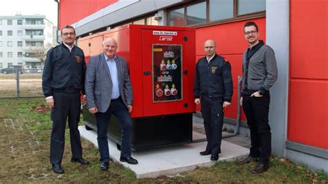 Notstromaggregat Himberger Feuerwehrhaus ist für Blackout gerüstet