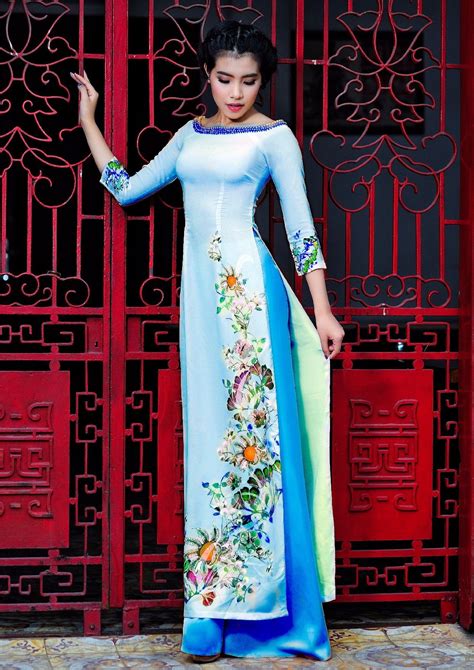 Sartorial Adventure — Vietnamese Ao Dai By Thai Tuan Ao Dai Renaissance Dresses Vietnamese