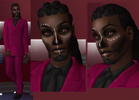 Sims Model Baron Samedi Aka Papa Legba Glorianasims4 On Patreon In