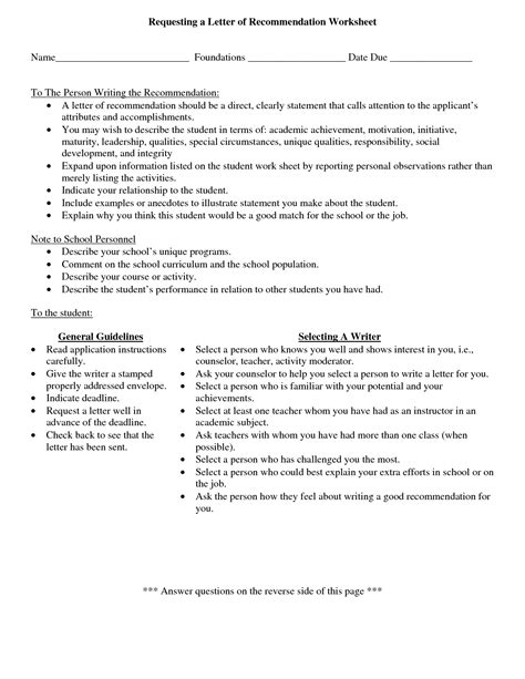Sample letter to the head of a department. 13 Best Images of Personal Letter Worksheet - Friendly Letter Format Worksheet, Character Trait ...
