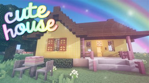 I decided to try new ways to decorate my house. Cute House ♡ Minecraft! - YouTube
