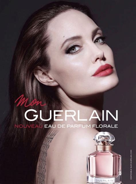 Mon Guerlain Florale Campaign Featuring Angelina Jolie