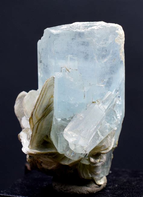 Aquamarine Specimen Natural Aquamarine Crystals With Etsy