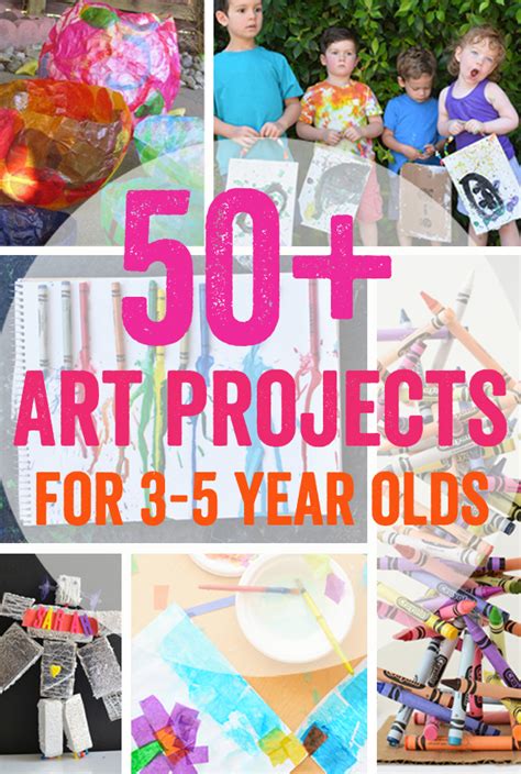 50 Art Projects For 3 5 Year Olds Meri Cherry