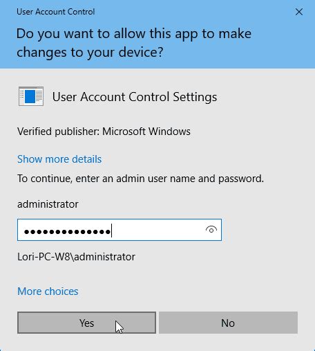 Change User Account Control Or Disable It In Windows