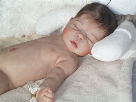 Hope Sleeping Baby Of Full Body Solid Silicone Baby Girl Reborn