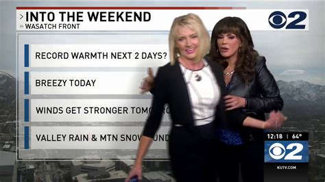 2news Weather With Lindsay Storrs And Shadow Marie Osmond Youtube