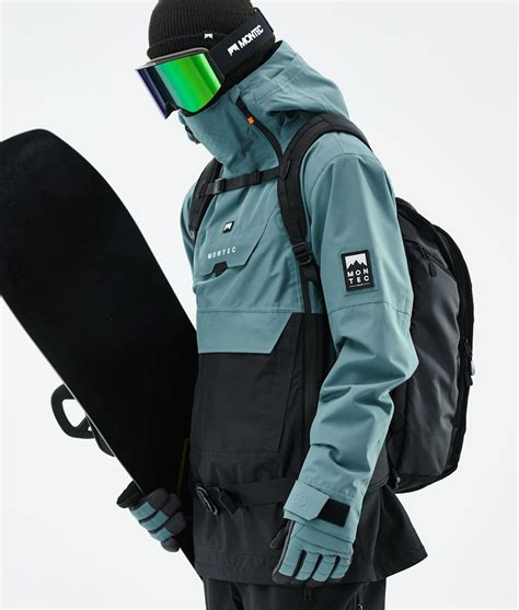 Montec Doom 2021 Mens Snowboard Jacket Atlanticblack