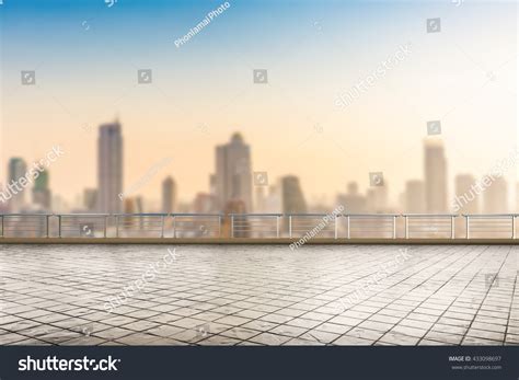 Roof Top Balcony Cityscape Background Stock Photo 433098697 Shutterstock