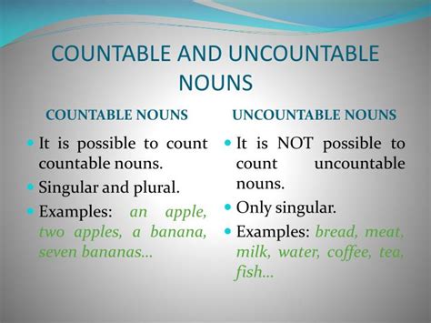 English Grammar Countable And Uncountable Nouns Radix Tree Online