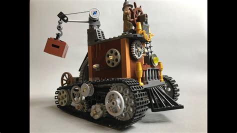 Lego Rc Steampunk Tank W Instruction Youtube