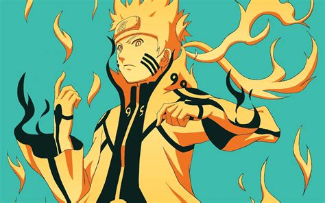Naruto Nine Tails Sage Mode Wallpapers Wallpaper Cave