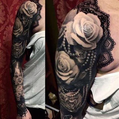 For many, macdonald, besides being a pioneer, is one of the greatest artists in tattoo history. Baroque tattoos | Tattoos, Neck tattoo, Lace tattoo