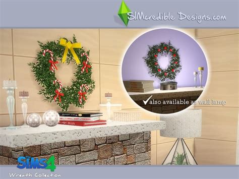 Sims 4 Ccs The Best Wreath Collection By Simcredible