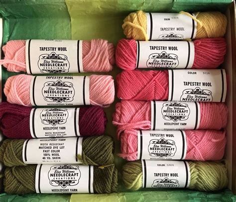 Vintage Tapestry Wool Needlepoint Yarn By Elsa Williams 10 40 Yard