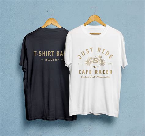 You can place your own logo on this mockup. T-Shirt MockUp PSD #2 | GraphicBurger