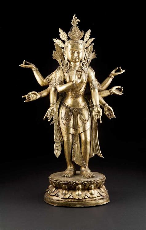 Große Figur Des Bodhisattva Avalokiteshvara Foto 1 Buddhist Art