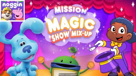 Noggin Kids Game Blues Clues Mission Magic Show Mix Up Youtube