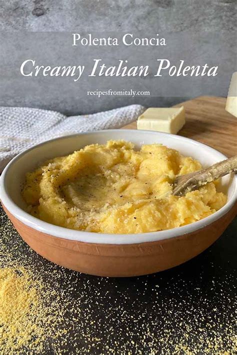 Authentic Creamy Italian Polenta Polenta Concia Recipes From Italy