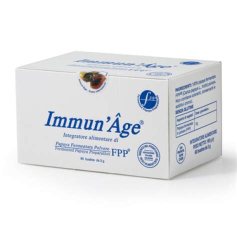 Immunage 60 Bustine Named Integratore Antiossidante A Base Di Papaya