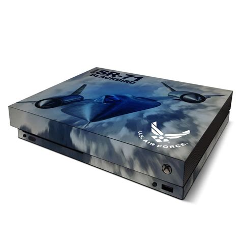 Microsoft Xbox One X Skin Blackbird By Us Air Force Decalgirl