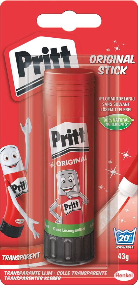 Pritt Glue Stick Original 43 G Pg43b 1 Pcs