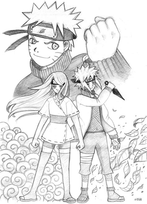 Naruto Kushina And Minato By Karumi Soroku On Deviantart