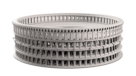 Roman Colosseum 3d Model Max Obj Fbx