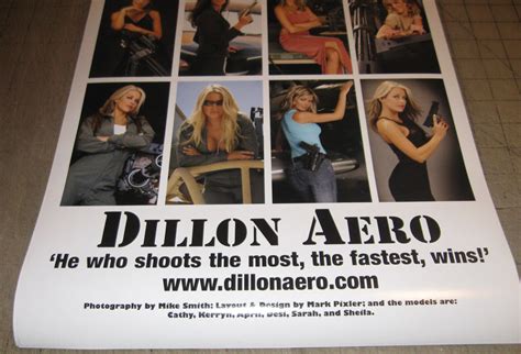 2006 Dillon Aero Pinup Models With Guns 14 X 23 Calendar Yowza Ebay