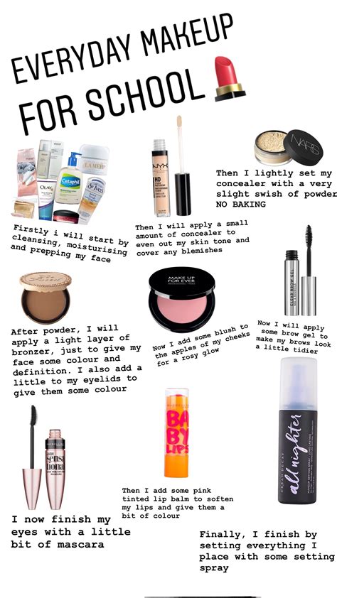 Pin By Madeline Shearin On Skin Care Body Everyday Makeup For School