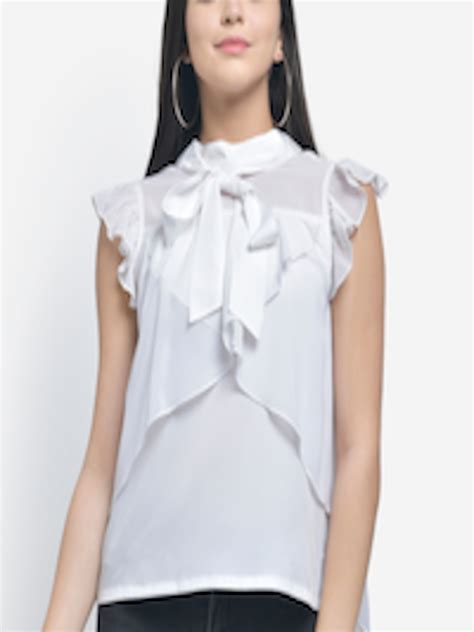 Buy Texco Women Off White Solid Top Tops For Women 12659958 Myntra