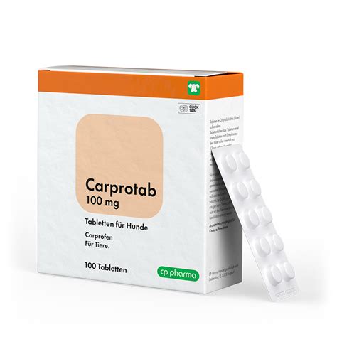 Carprotab 100 mg Tabletten für Hunde 100 Tabl 112
