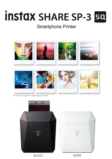 Instax Share Smartphone Printer Sp 2 Sp 3 Fujifilm