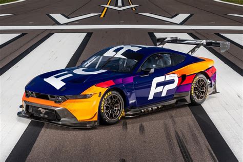 Ford Unveils The Mustang Gt3 At The 24 Hours Of Le Mans 24h
