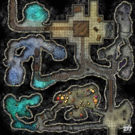 Free Set Of 6 Battlemaps The Abandoned Dwarven Halls Rdndnext