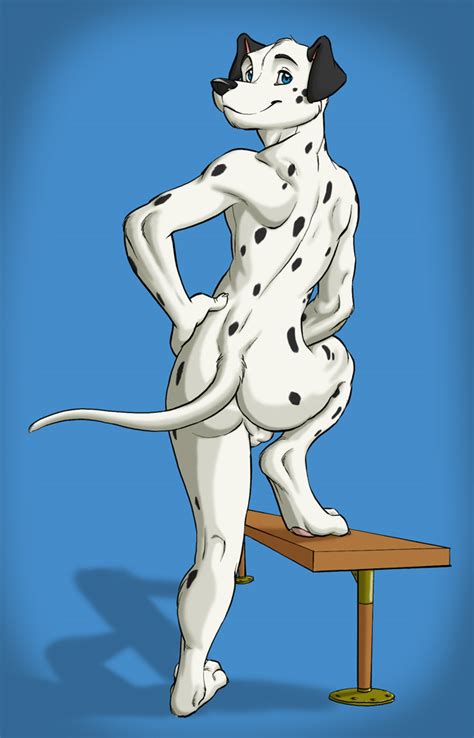Rule 34 Adam Wan Anthro Ass Balls Canine Dalmatian Dog Fur Furry